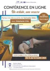 Conférence en ligne : Salvador Dali raconté par Stéphanie Vial